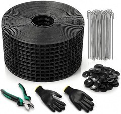 Solar Panel Bird Guard 6in x 100ft 19 Gauge PVC Coated Mesh