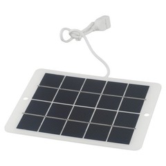 Polysilicon Solar Panel Compact and Portable Design USB Output for Charging