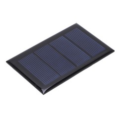 2Pcs 2V 210mA Mini Solar Panel Polysilicon Solar Power Board 80x50mm for DIY