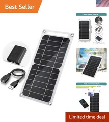 Ultra-Light Mini 5V 6W Solar Panel for Phones & Lanterns – Waterproof & Durable