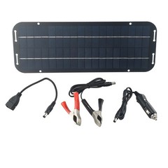 60W Solar Panel 12V Olt Trickle Battery Charger For Caravan Car Van Boat Kit