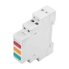 230V LED Signal Light DIN Rail Mount for Efficient Panel Indicator Setup
