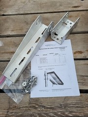 Ameresco Solar Panel Mounting Bracket HPM 18-30 Aluminum + Stainless Fasteners