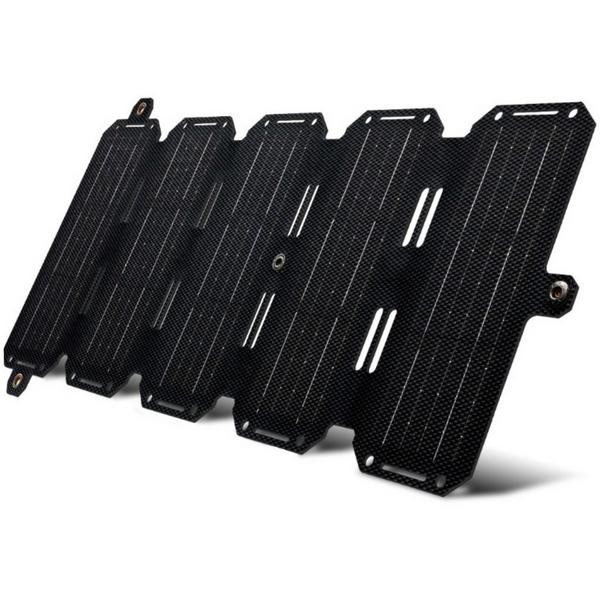 Nebo Reliance 10W Foldable Solar Panel, 24.7% Energy Conversion, USB-C and USB-A