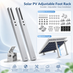 Solar Panel Mounting Brackets Solar Panel Tilt Mount Bracket Adjustable Angle