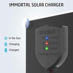 5W 12V Solar Car Battery Charger Portable Waterproof Solar Power Battery Charger