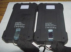 TWO 4Patriots Power Cells Portable Solar Powered, Rechargeable External Battery