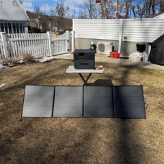 Folding Solar Panel kit 220W 20V 40V for ECOFLOW RIVER 2 Max500 Powerstation USA