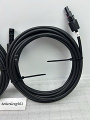 20FT Solar Panel Extension Wire with Female & Male Connectors 10AWG (1 Pair).