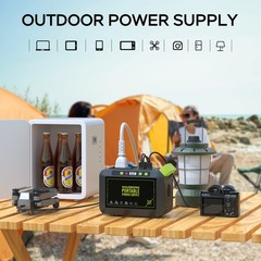 MARBERO Portable Power Station 88Wh 120W Peak for Home Backup Outdoor RV