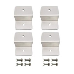 Solar Panel Mounting Z Bracket Mounts Kits with Nuts and Bolts for RV Boat Of…