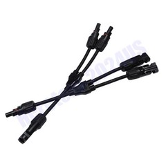 NEW Solar Panel Y Branch Cable Connection Waterproof Adapter Connector Extension