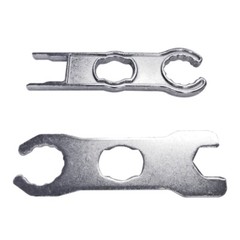 2Pieces Solar Metal Spanner Wrench Solar Panel Connector Tools Assembly