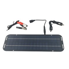 60W Solar Panel 12V Olt Trickle Battery Charger For Caravan Car Van Boat Kit New