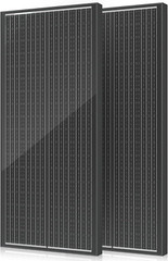 18BB 200W Solar Panel, 2Pcs N-Type 12V/24V 100 Watt Solar Panels, 25% High Effic