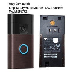 Solar Charge Compatible with Ring Battery Doorbell with a USB-C Power