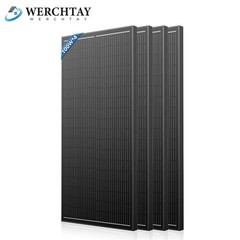 12V 400W (100W*4) Solar Panel N-Type Mono 18BB Roof RV Boat Off-Grid Battery