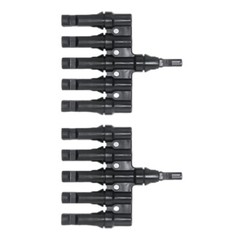 Sustainable Energy T Branch Connectors Durability Connectors for Solar Panel