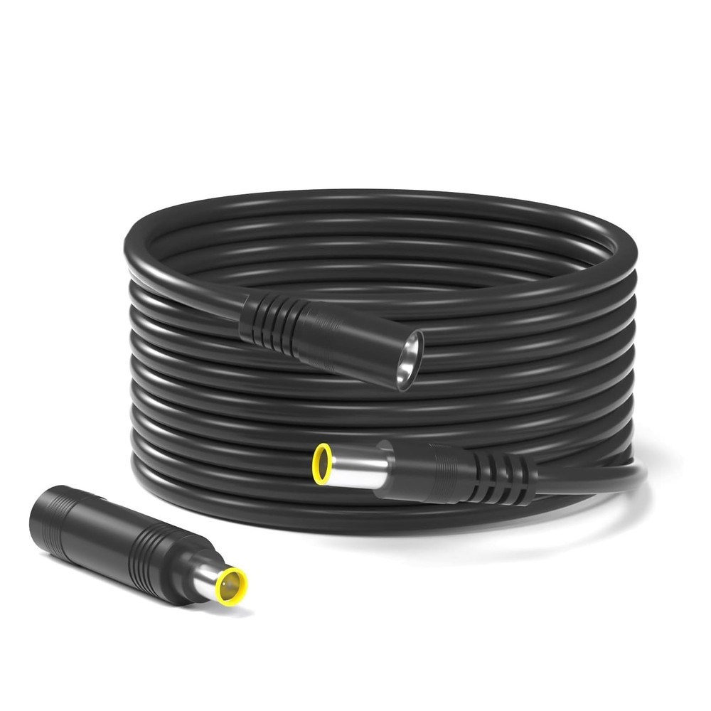 16.4 feet Cord for Jackery Solar Panel Extension Cable compatible with Black