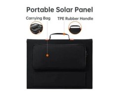 120 Watt Portable Foldable Solar Charger Panel for Power Station Ports A, C & DC