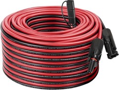 Solar Panel SAE Adapter Cable – 75FT 10AWG Extension Kit