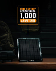Solar Panel for Trail Camera with Internal Battery for Outdoor Trail Camera Sola
