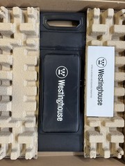 Westinghouse New In Box WSolar100p 100w Portable Solar Panel with all cords