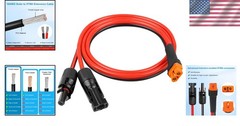 10AWG 3FT Solar XT60i Extension Cable – Heavy Duty Adapter for Reliable Power