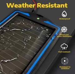 12 Volt Battery Charger Solar Powered Panel for Car Dump Trailer Boat Marine 12v