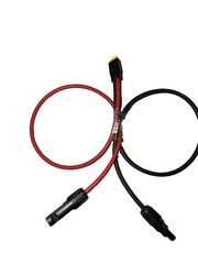 COMeap 2FT 10AWG XT60 Female to Solar Panel Extension Adapter Cable for EcoFlow