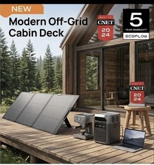 Ecoflow delta pro 3 1800W With solar panel 160W