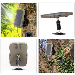 3000mAh 6V-12V Solar Panel Set Rechargeable Solar Charger For Trail Camera