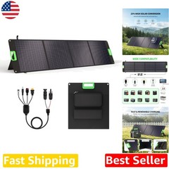 200W Foldable Solar Panel – 20V High-Efficiency Monocrystalline Charger for P…