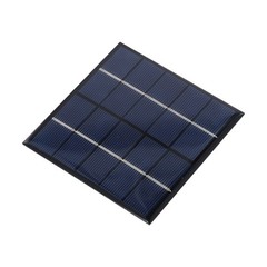 Portable Polycrystalline Solar Panel 3W 5V Fast Charger for Outdoor Use