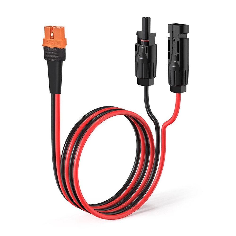 XT60i to Solar Adapter Cable 2FT 10AWG for Power Station