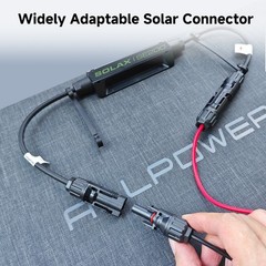 ALLPOWERS SOLAX 100W 200W Foldable Solar Panel Portable Solar Charger Camp Trip