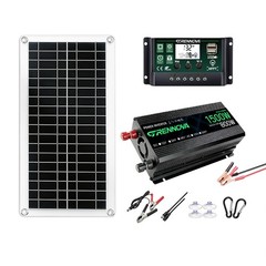 Grennova 1500W Solar Kit 30W 60A MPPT Off-Grid Home RV Backup