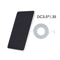 Universal Solar Panel Charger Kit For Ring Spotlight Stick Up Camera Doorbell DC
