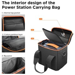 Nylon Carrying Case for 300W Power Station Perfect for Camping & RV Trips