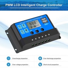 12v 20W 100A Solar Panel Charging Off-Grid RV Camping Home Boat with Controller