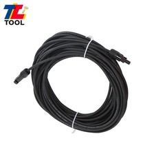 Red + Black 20M 4mm² Solar Panel Wire Weatherproof Cable With M4 Connector