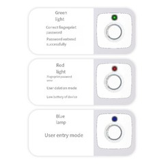 Compact Design Fingerprint Drawer Lock Perfect for Limited Space Installations