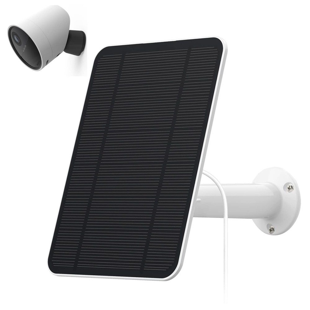 Solar Panel 4W Compatible with SimpliSafe Outdoor Camera Secure Wall Mount IP65