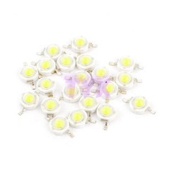 10PCS 1W High Power Lamp Beads SMD LED White Used for Spotlight Downlight
