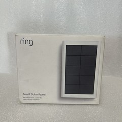 Ring Small Solar Panel 1.9W for Outdoor Camera White With Flexible Mount NEW
