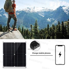 7000W Solar System Kit 12V To 110V Off-Grid Inverter System 100A Controller US