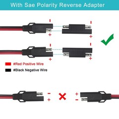 SPARKING 20FT SAE Extension Cable 16AWG