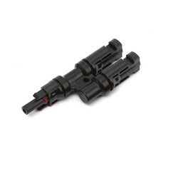Reliable Solar Panel T Connector Coupler Combiner for Branch Connection