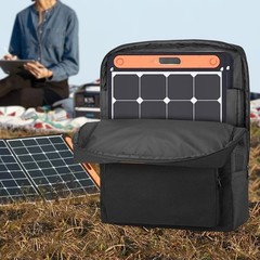 Solar Panel Storage Bag for Jackery SolarSaga 100W 200W with Padded Compartments