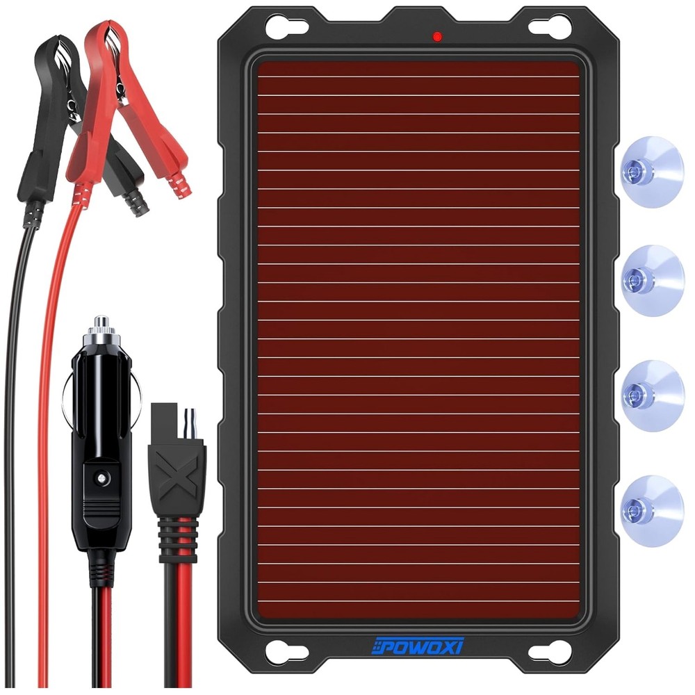 Compact Solar Charger Kit | Intelligent Safety Protections
